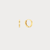 14K Gold Earrings Bold Hoops Small Bold Hoops BlackSugar. Best Online Jewelry  Shop Earrings, Necklaces West Los Angeles